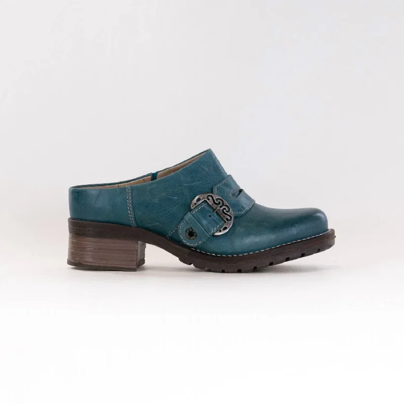 running shoes for hard surfaces-Women's Karina Clog Shoes In Teal