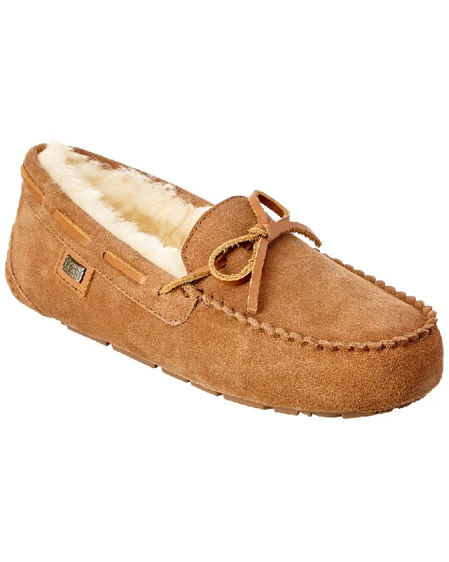 running shoes with flexible arch-Australia Luxe Collective Women's Prost Suede Slipper