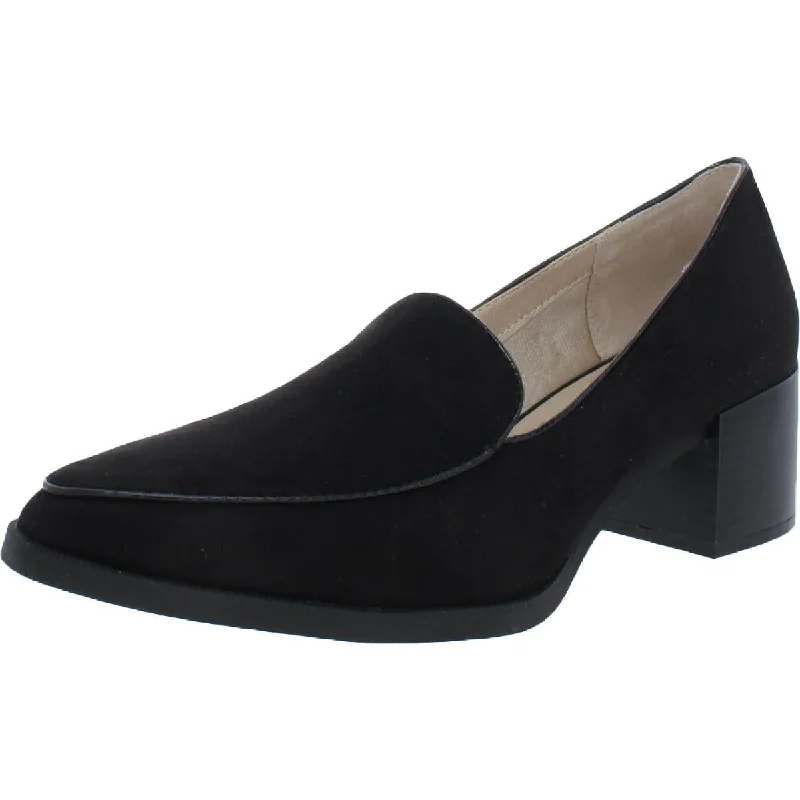 Loafers with flexible vibes-LifeStride Womens Devyn Microsuede Slip On Loafers