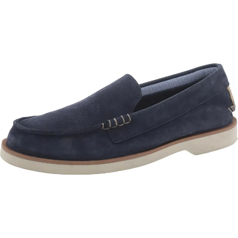 Loafers for weekend trips-Sperry Mens Faux Leather Round toe Loafers