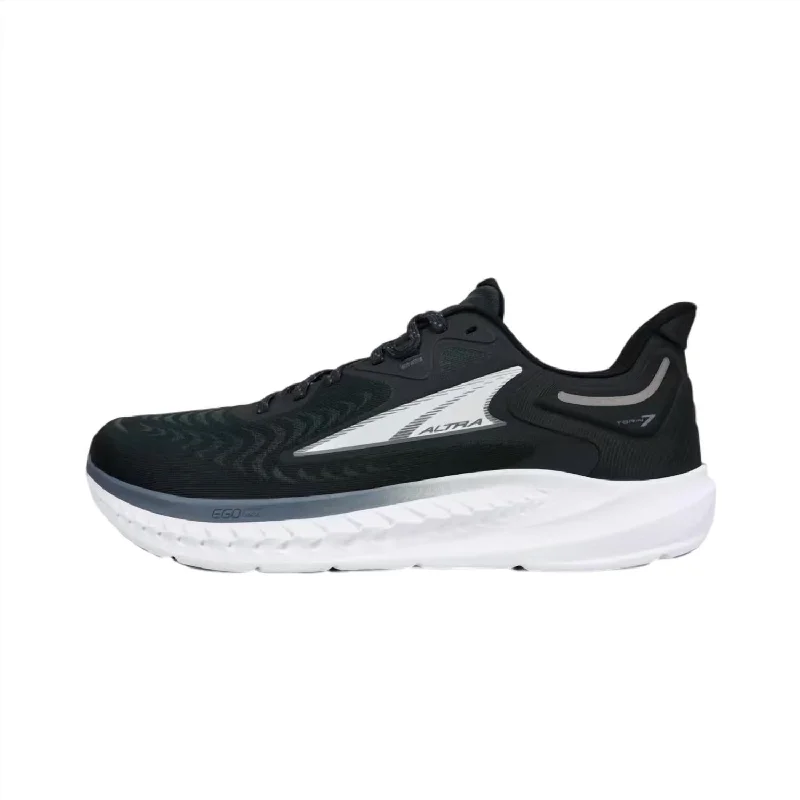 running shoes for retro vibe-Men's Torin 7 Running Shoes In Black