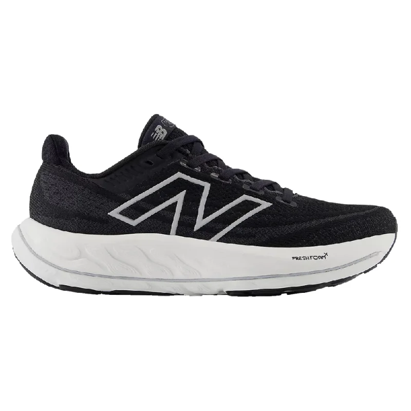 running shoes for indoor running-New Balance Fresh Foam X Vongo V6 Black/White Running Shoe (Women's)