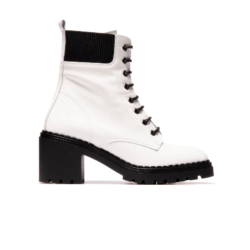 sandals with neutral design-Are boots unisex shoes-Potenza White Naplack