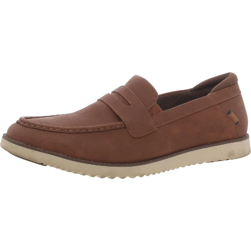 Loafers with durable leather-Dr. Scholl's Shoes Mens Slip On Casual Loafers