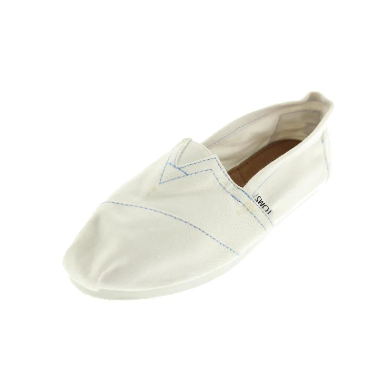 Flats with modern amenities-Tom's Alpargata Women's Classic Canvas Lightweight Flat Shoe