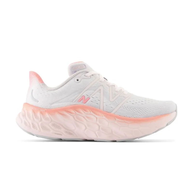 running shoes with clearance deals-Women's Fresh Foam X More V4 Running Shoes In Quartz Grey