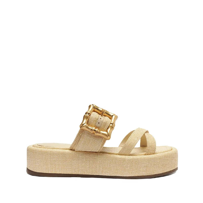 Flats near local spaces-Lola Flatform Sandal