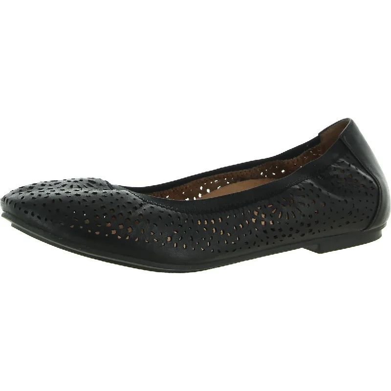 Flats with natural light-Vionic Womens Robyn  Leather Ballet Flats