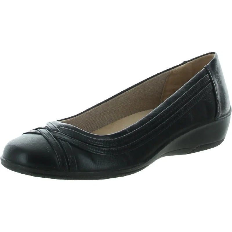 Loafers with breathable strolls-LifeStride Womens Isla Faux Leather Slip On Loafers