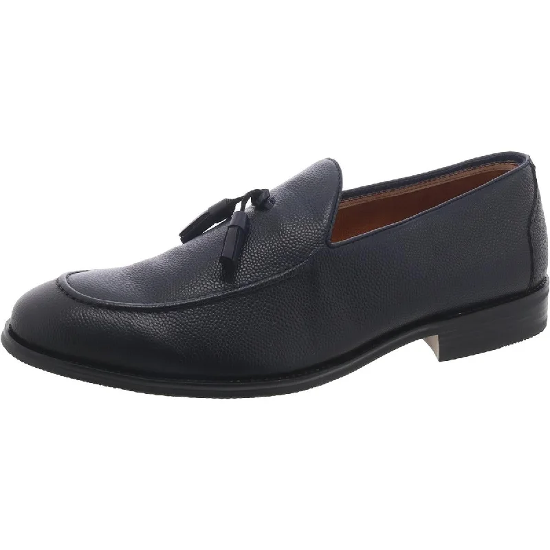 Loafers with sunny adventures-Steve Madden Mens Paen Slip On Round Toe Loafers