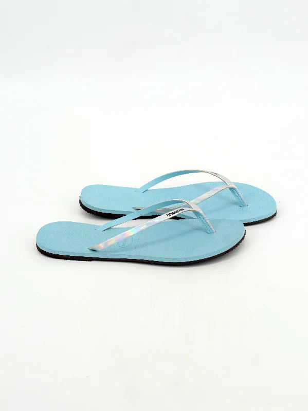 running shoes with low impact-Men's Brand Logo Printed Slippers,Light Blue