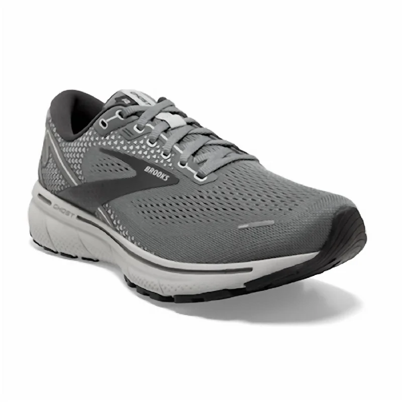 running shoes for evening jogs-Ghost 14 Men's Road-Running Shoes In Grey