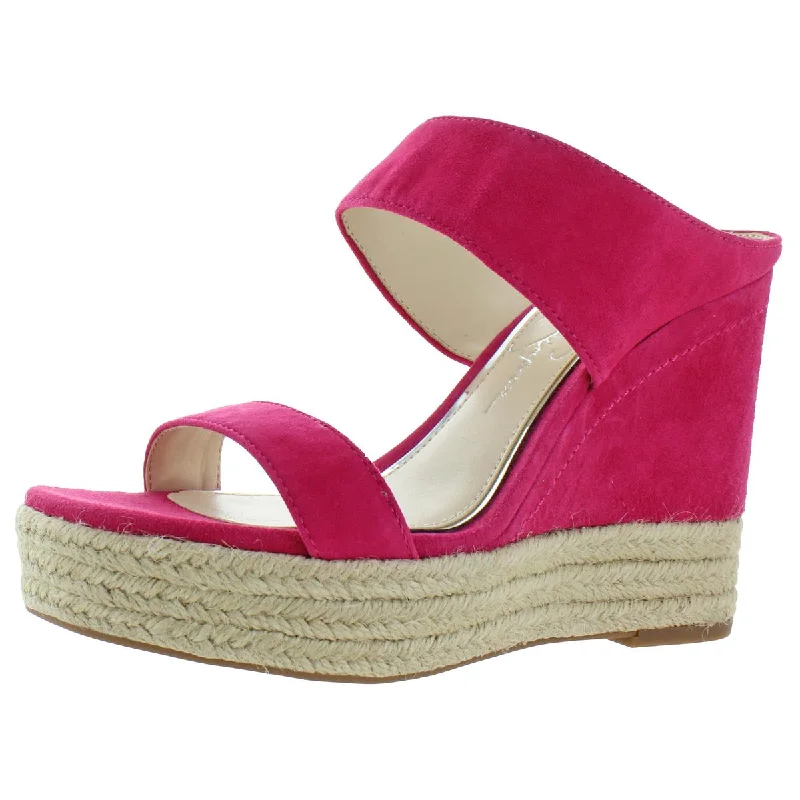 Jessica Simpson Women's Siera Dual Strap Wedge Platform Espadrille Sandals