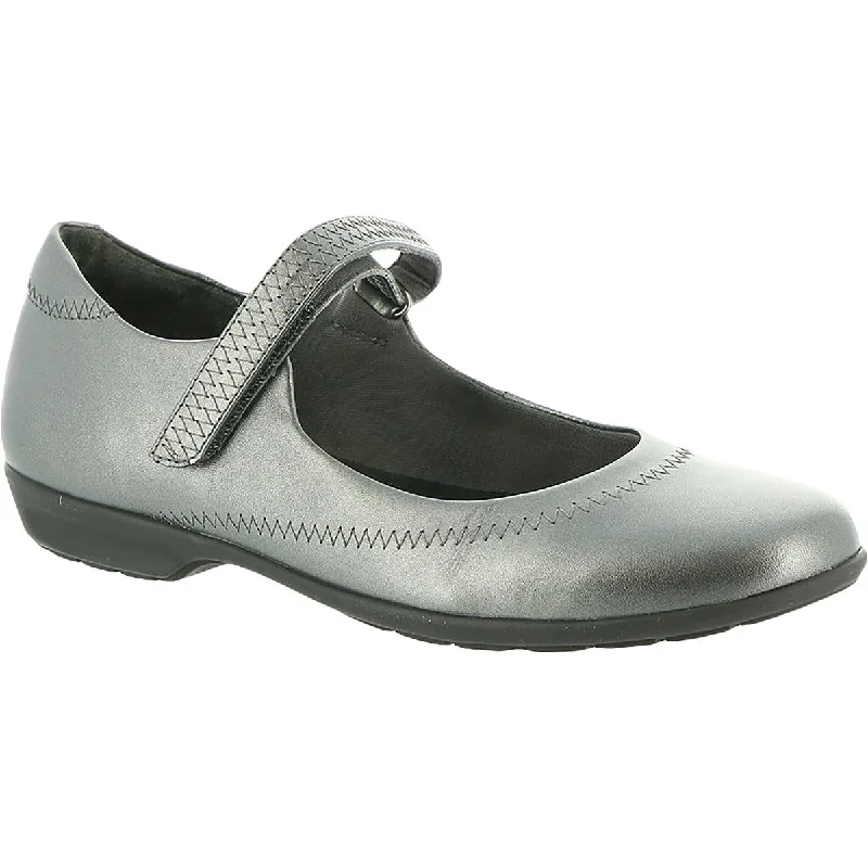 Flats near fitness centers-Walking Cradles Womens Jane 2 Leather Slip on Mary Janes