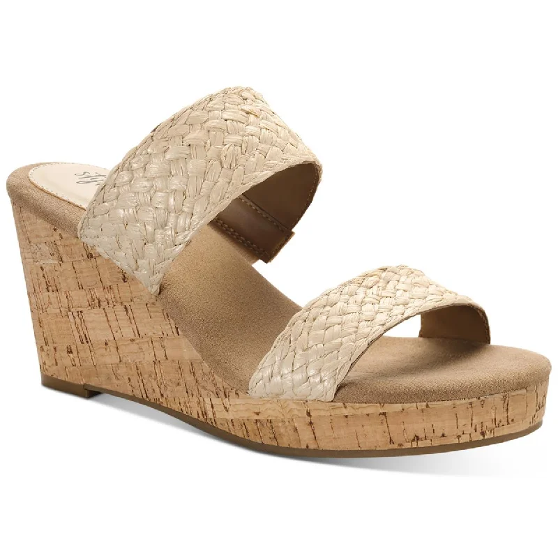 Style & Co. Womens Daliaa Woven Wedge Sandals