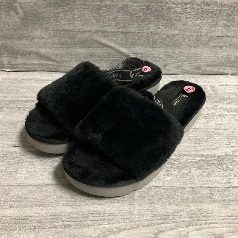 running shoes for fast strides-Slippers By Koolaburra By Ugg In Black