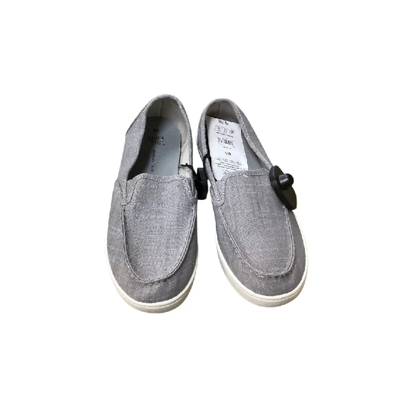 Flats near sports areas-Shoes Flats By Time And Tru In Grey, Size: 6.5