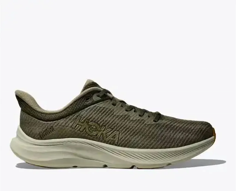 affordable running shoes under 50-Men's Solimar Running Shoes In Olive