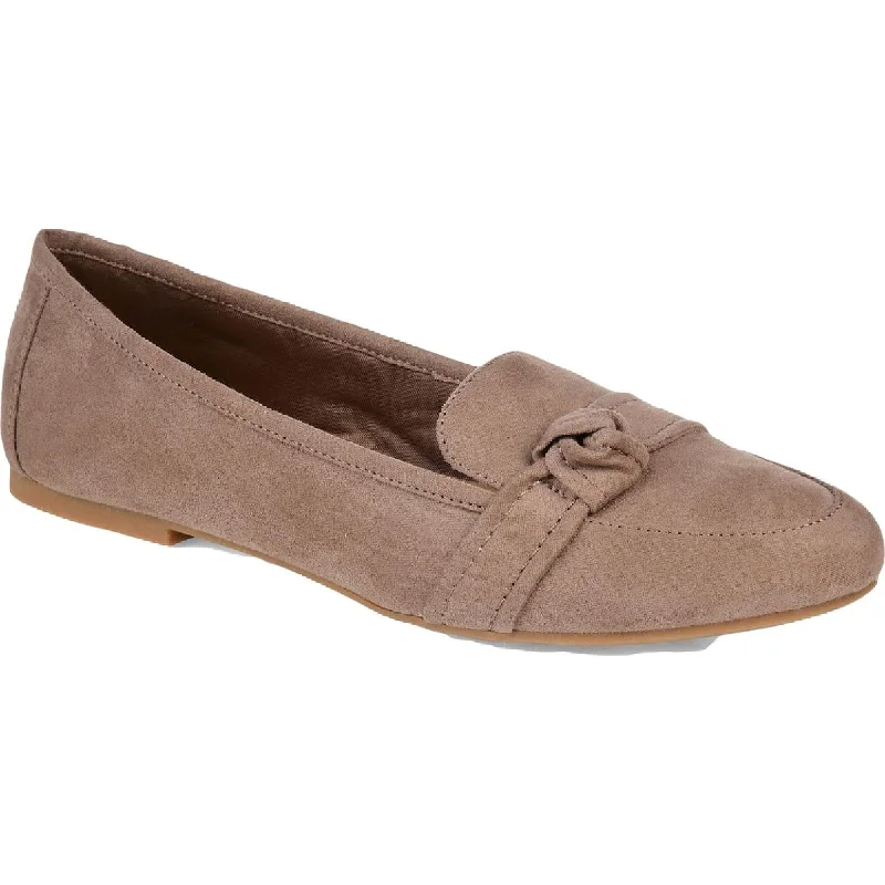 Loafers for outdoor fashion-Journee Collection Womens Marci Faux Suede Padded Insole Loafers