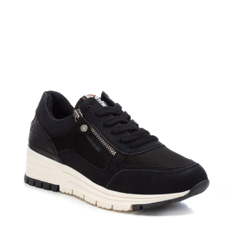 Women's Suede Casual Sneakers By XTI