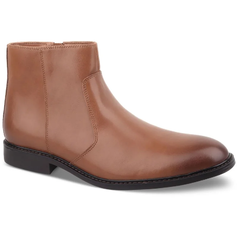 sandals for relaxed days-How to wear boots with capes-Alfani Mens LIAM Faux Leather Side Zipper Chelsea Boots